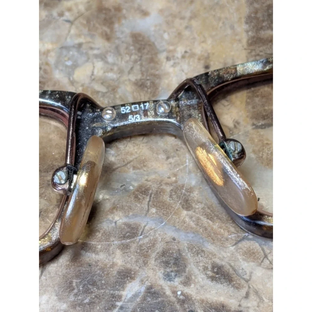 BURBERRY B9540/U 0RS4 Eyeglasses Frame Italy 52-17-140 Brown Polish